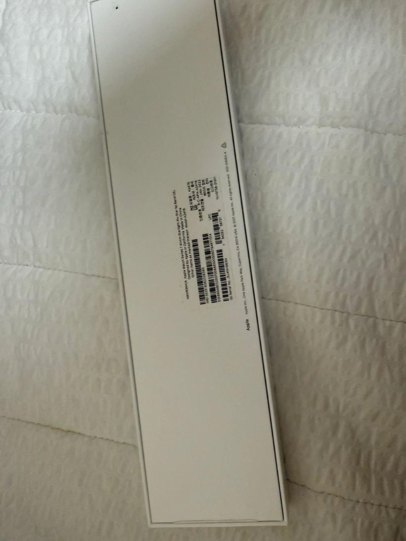 애플워치 7 41mm 스타라이트 알루미늄 (셀룰러)