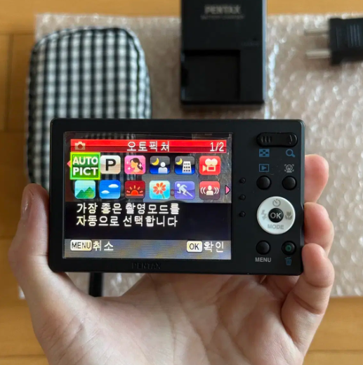 풀구성 펜탁스 옵티오 RS1000 Pentax Optio 빈티지 디카