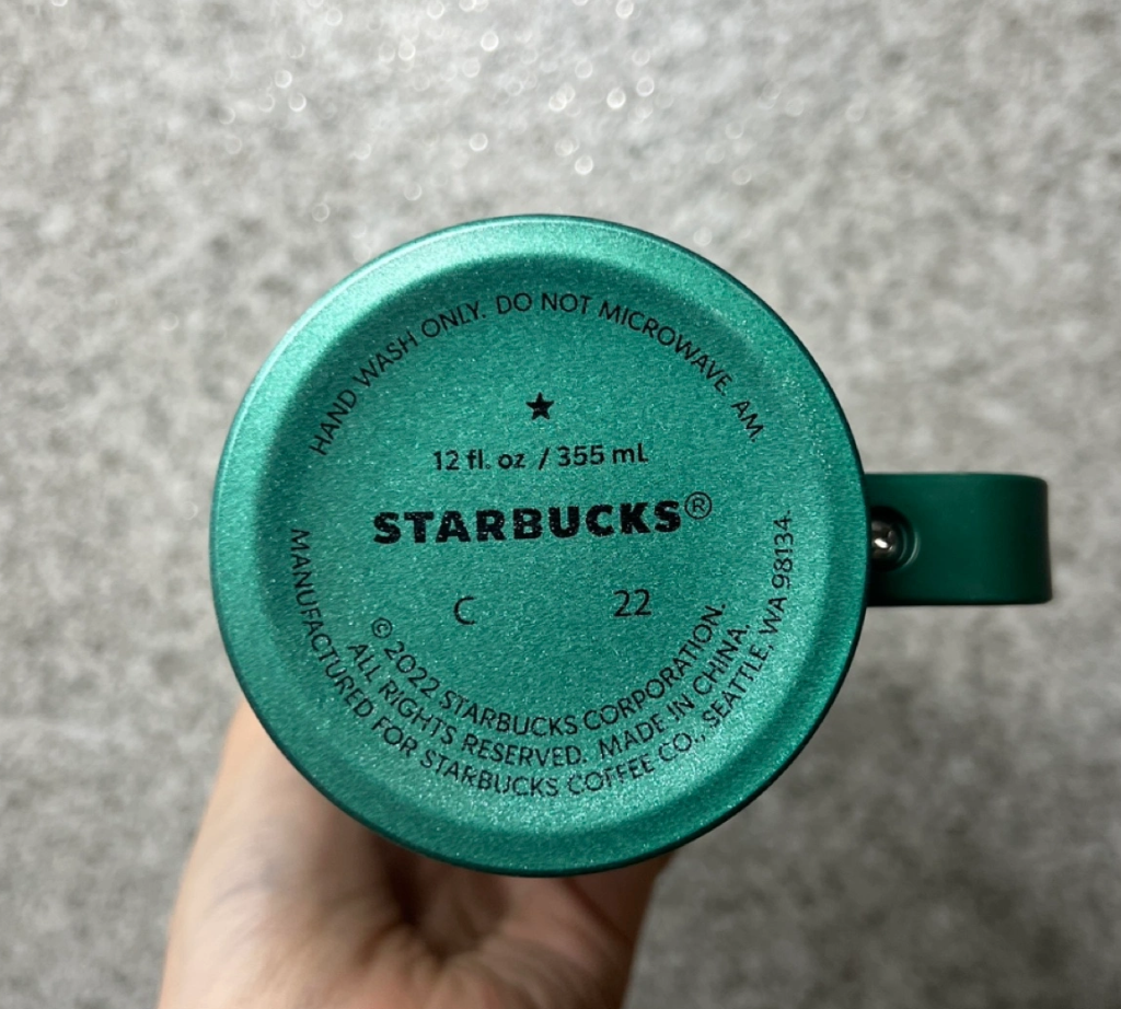 새상품 스타벅스 22 SS 홀리데이 뉴턴 쿠키샵 텀블러 355ml