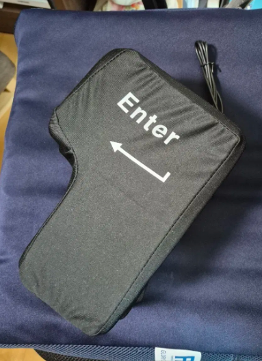 대왕 엔터enter 키 쿠션