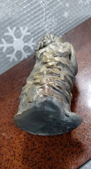 개인 도자기 작품 기도하는 도깨비 소녀