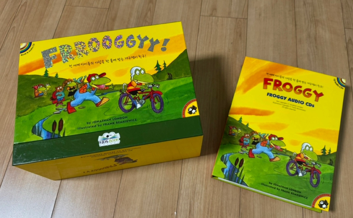 Froggy 정품 세트 (워크북, CD포함)