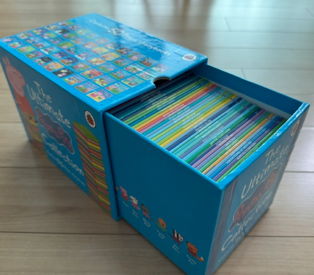 정품 페파피그 ultimate peppa pig collection 50권 세트