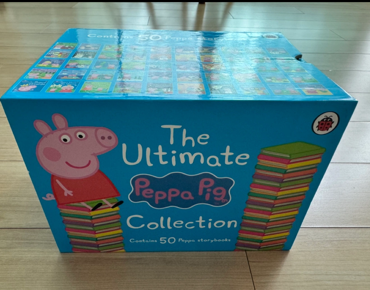정품 페파피그 ultimate peppa pig collection 50권 세트
