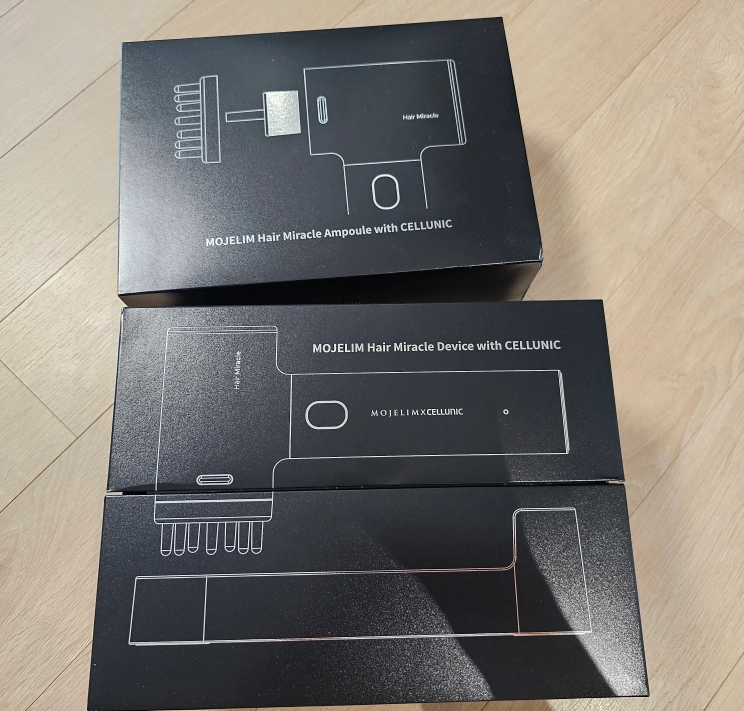 모제림 두피 기기 및 탈모관리 앰플 세트