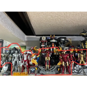 ZD toys 아이언맨 일괄처분