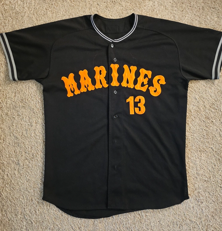 (일본)요미우리 자이언츠 MARINES 13 메쉬원단 유니폼 (100~105)