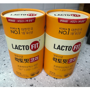 락토핏 코어 생유산균 2통