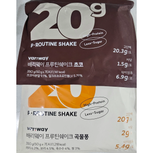 배리웨이 프루틴 단백질쉐이크 미개봉